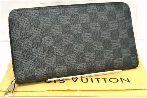 lv damier graphite long wallet blue|louis vuitton damier wallet.